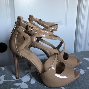 MICHAEL KORS 4 inch strappy heels